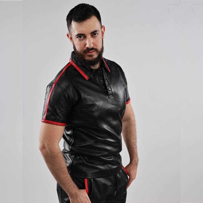 Leather polo hotsell